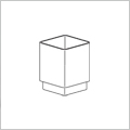 Downpipe Connectors - 65mm Square