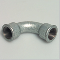 Galvanised long bend 90 - 3⁄8